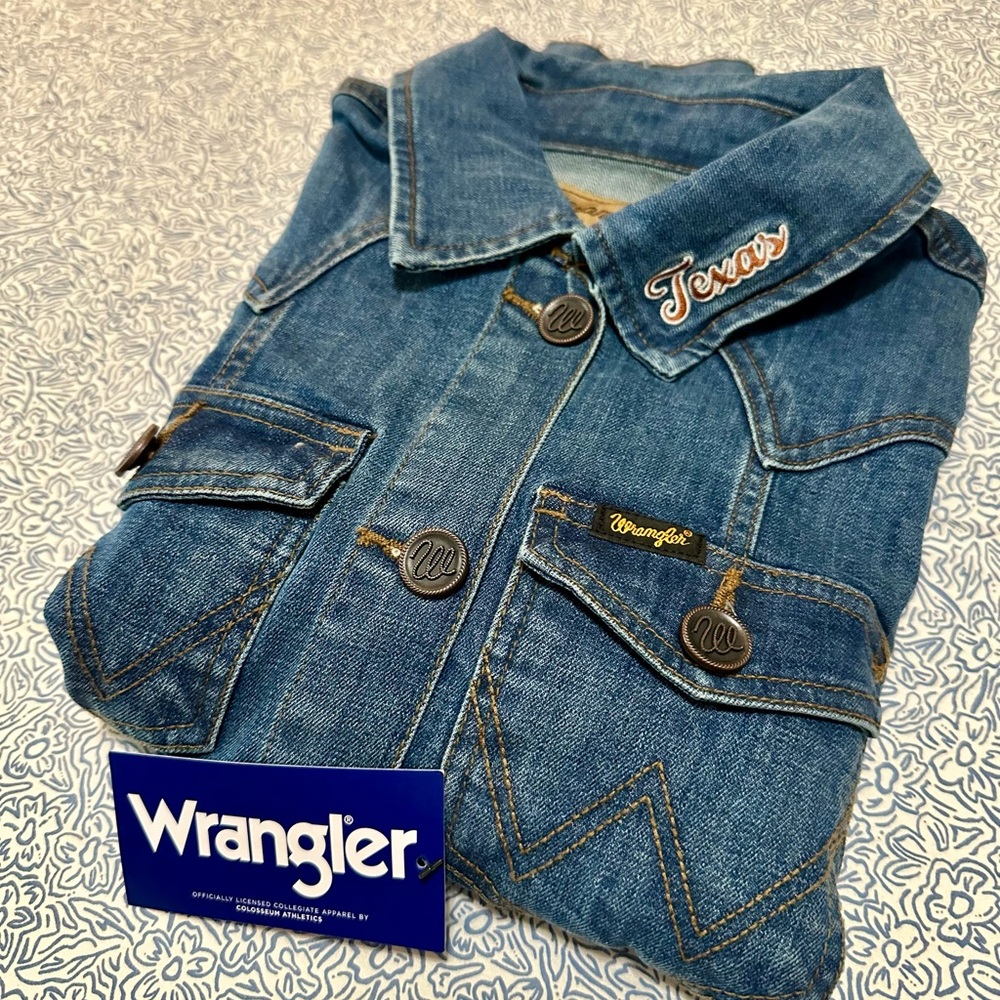 Wrangler Retro Jean Jacket Longhorns